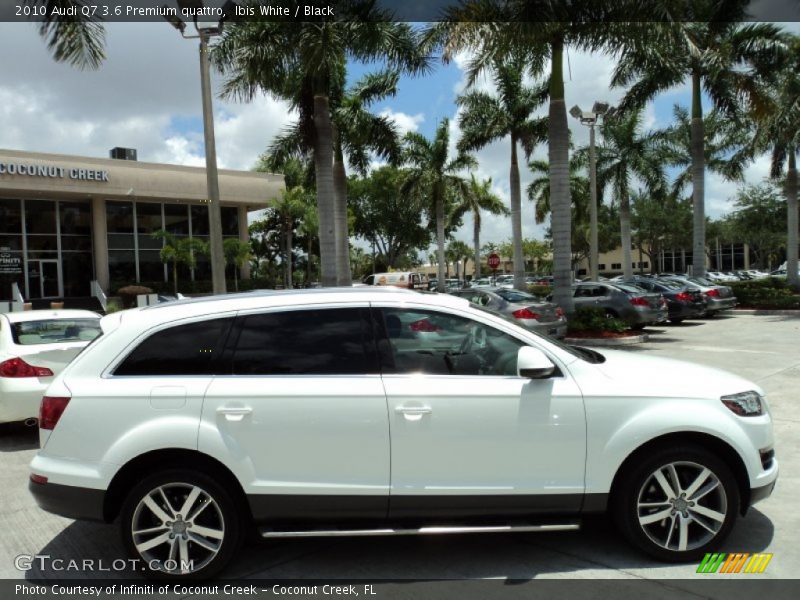 Ibis White / Black 2010 Audi Q7 3.6 Premium quattro