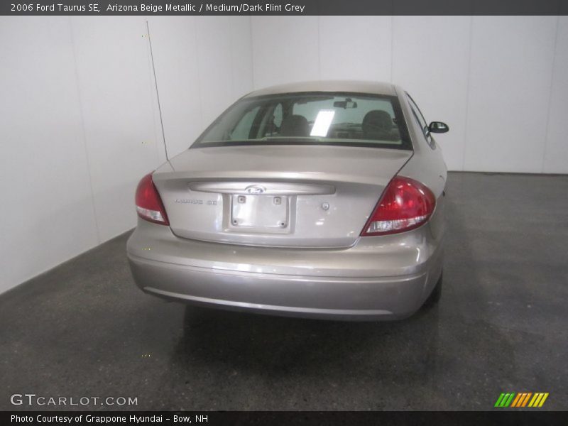 Arizona Beige Metallic / Medium/Dark Flint Grey 2006 Ford Taurus SE