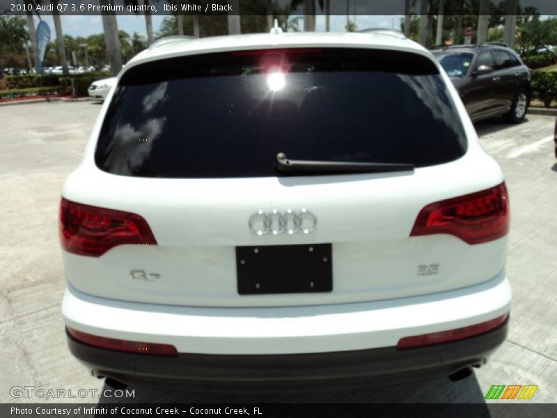 Ibis White / Black 2010 Audi Q7 3.6 Premium quattro