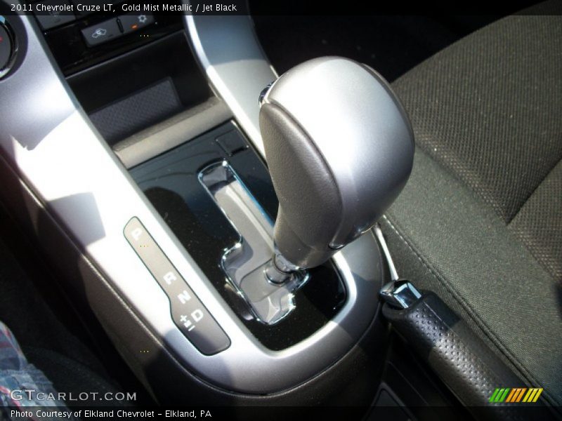 Gold Mist Metallic / Jet Black 2011 Chevrolet Cruze LT