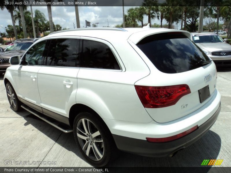 Ibis White / Black 2010 Audi Q7 3.6 Premium quattro