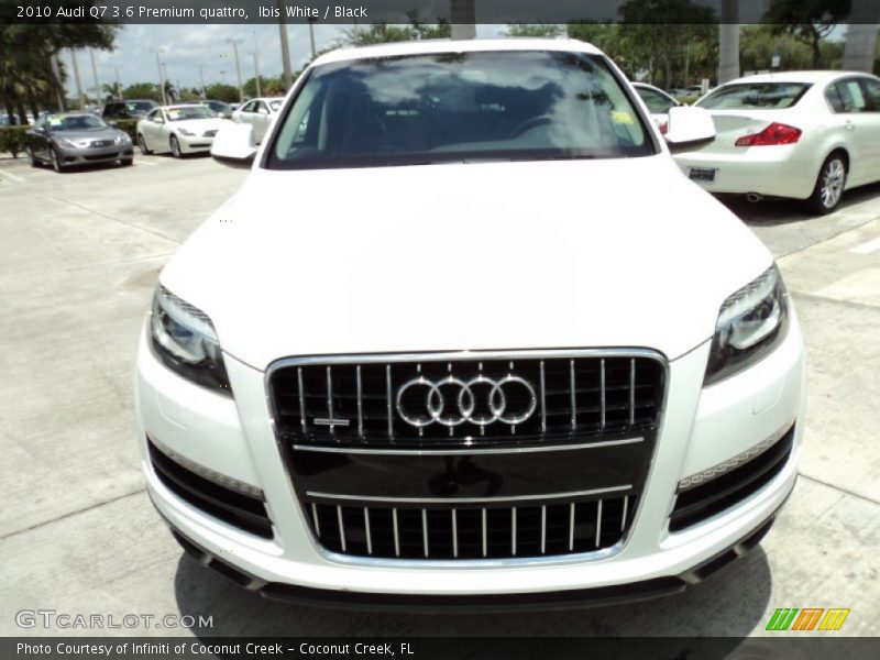 Ibis White / Black 2010 Audi Q7 3.6 Premium quattro