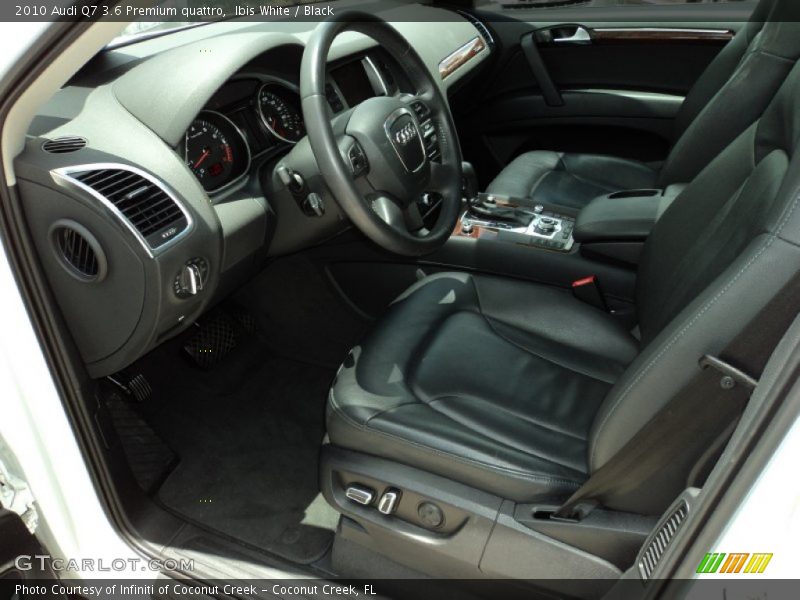  2010 Q7 3.6 Premium quattro Black Interior