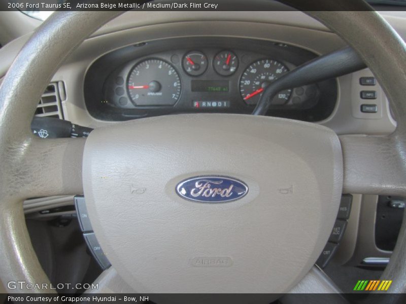 Arizona Beige Metallic / Medium/Dark Flint Grey 2006 Ford Taurus SE