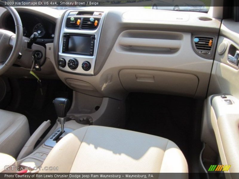 Smokey Brown / Beige 2009 Kia Sportage EX V6 4x4