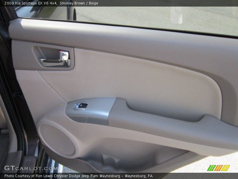 Smokey Brown / Beige 2009 Kia Sportage EX V6 4x4