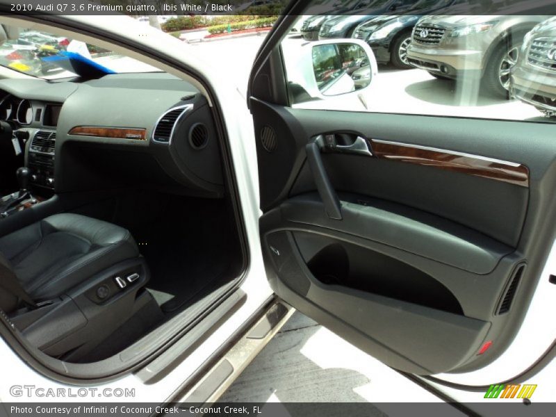 Ibis White / Black 2010 Audi Q7 3.6 Premium quattro