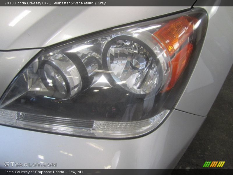 Alabaster Silver Metallic / Gray 2010 Honda Odyssey EX-L