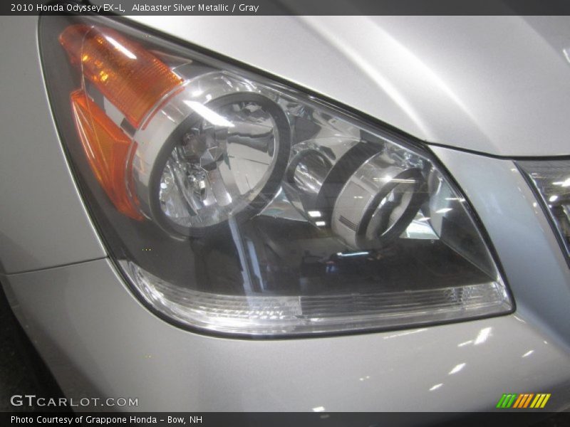Alabaster Silver Metallic / Gray 2010 Honda Odyssey EX-L