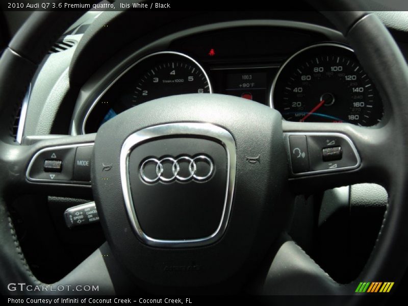Ibis White / Black 2010 Audi Q7 3.6 Premium quattro