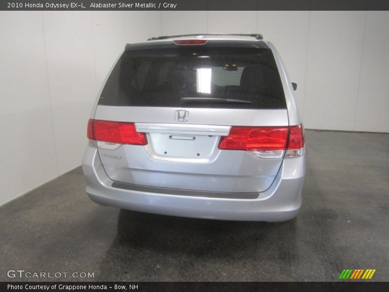 Alabaster Silver Metallic / Gray 2010 Honda Odyssey EX-L