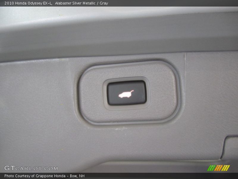 Alabaster Silver Metallic / Gray 2010 Honda Odyssey EX-L