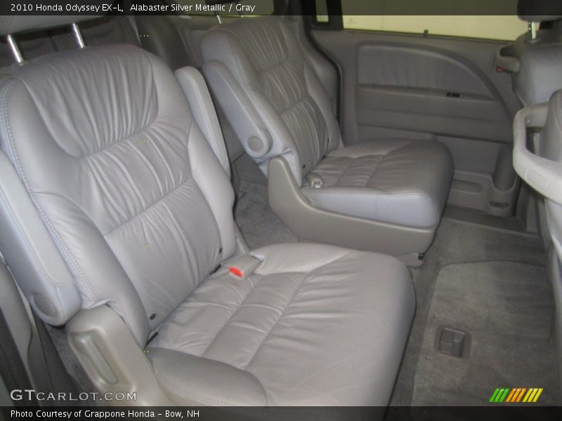 Alabaster Silver Metallic / Gray 2010 Honda Odyssey EX-L