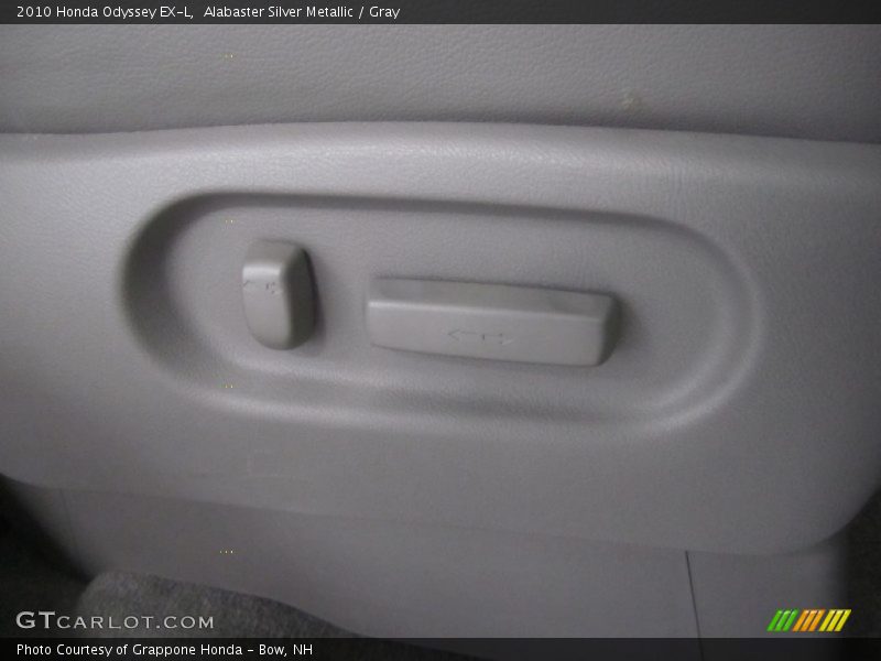 Alabaster Silver Metallic / Gray 2010 Honda Odyssey EX-L