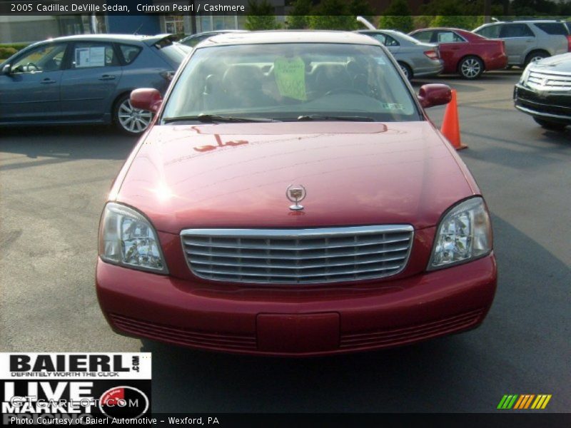 Crimson Pearl / Cashmere 2005 Cadillac DeVille Sedan