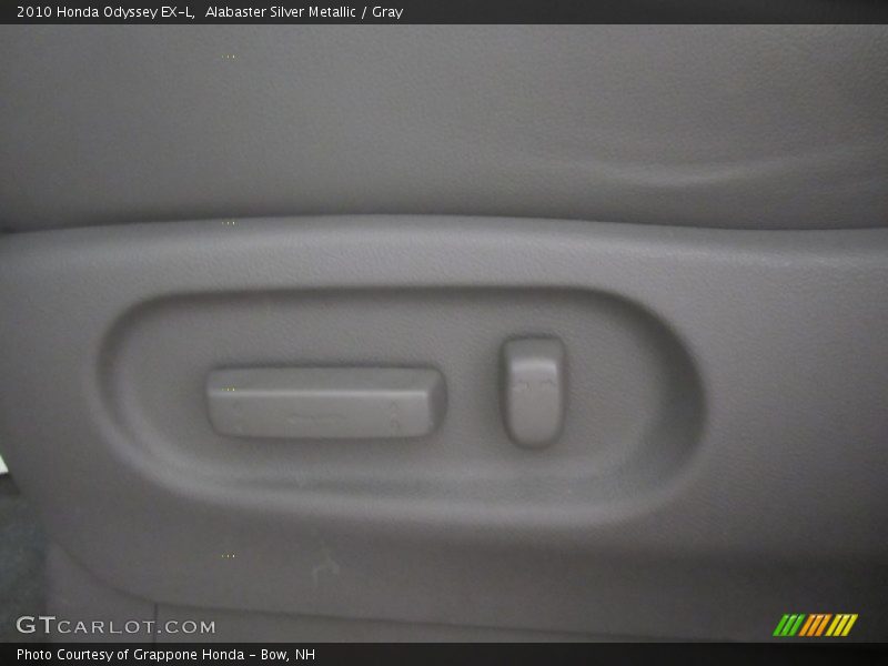 Alabaster Silver Metallic / Gray 2010 Honda Odyssey EX-L