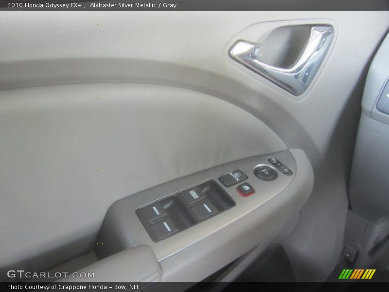 Alabaster Silver Metallic / Gray 2010 Honda Odyssey EX-L