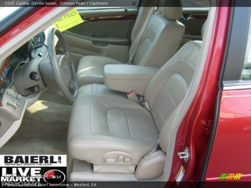 Crimson Pearl / Cashmere 2005 Cadillac DeVille Sedan