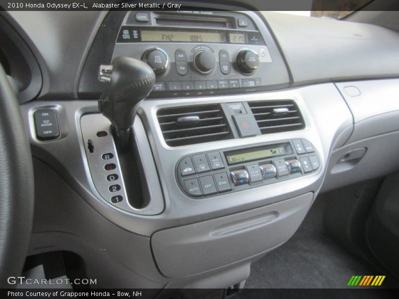 Alabaster Silver Metallic / Gray 2010 Honda Odyssey EX-L