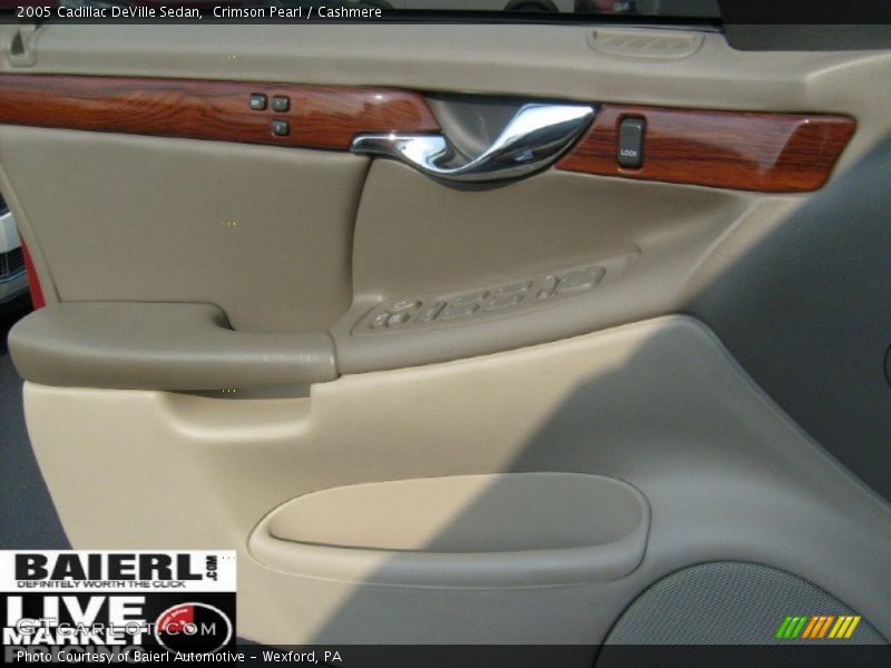 Crimson Pearl / Cashmere 2005 Cadillac DeVille Sedan