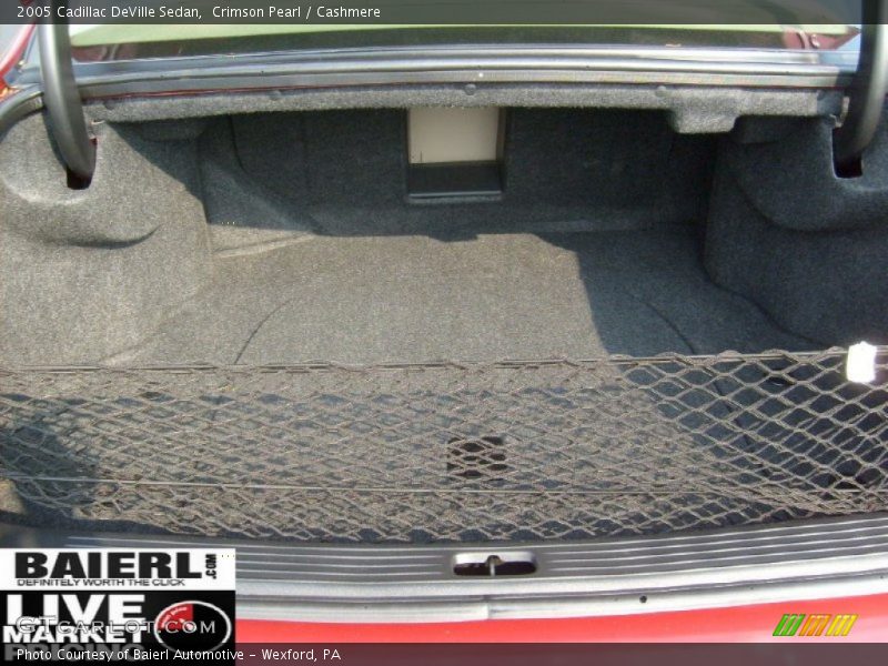 Crimson Pearl / Cashmere 2005 Cadillac DeVille Sedan