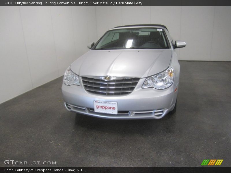 Bright Silver Metallic / Dark Slate Gray 2010 Chrysler Sebring Touring Convertible