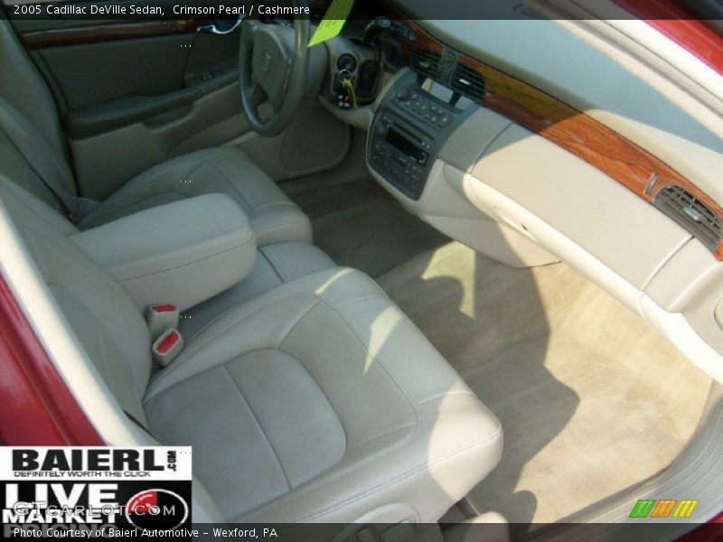 Crimson Pearl / Cashmere 2005 Cadillac DeVille Sedan