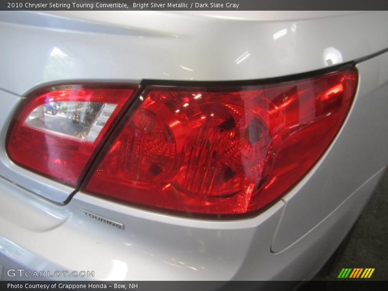 Bright Silver Metallic / Dark Slate Gray 2010 Chrysler Sebring Touring Convertible