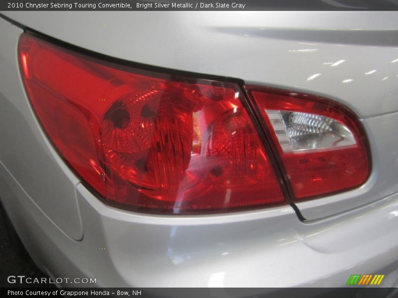Bright Silver Metallic / Dark Slate Gray 2010 Chrysler Sebring Touring Convertible