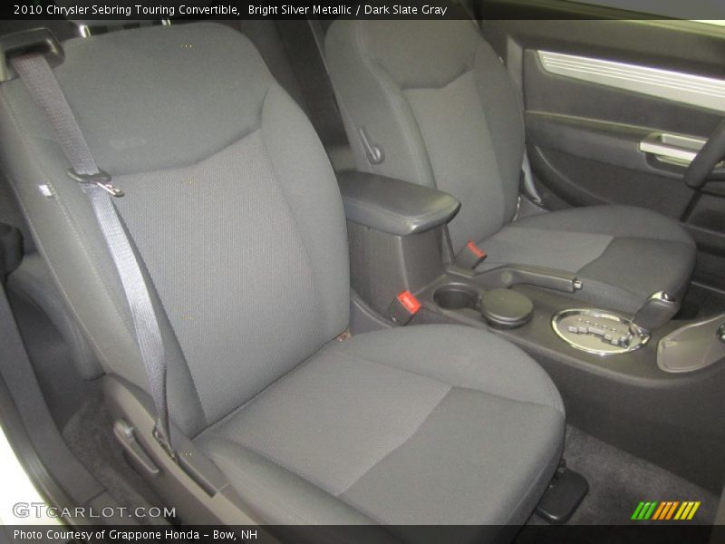 Bright Silver Metallic / Dark Slate Gray 2010 Chrysler Sebring Touring Convertible