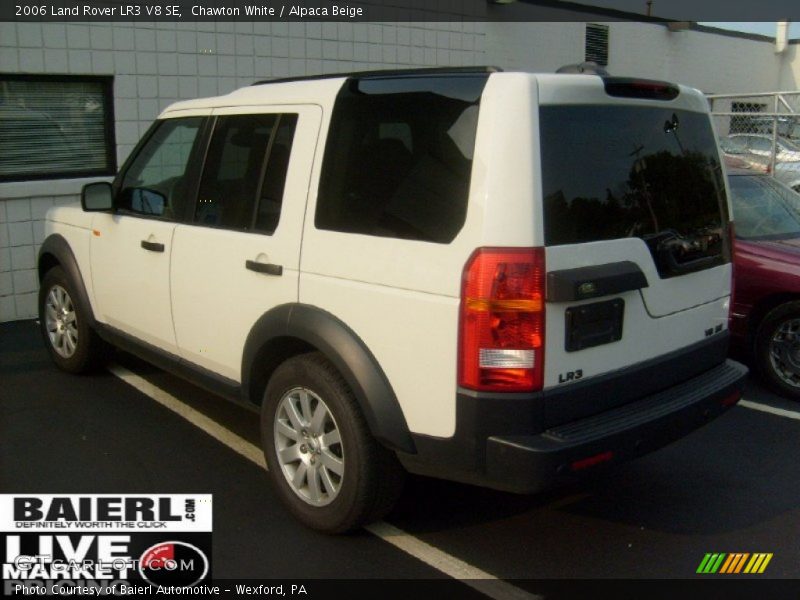 Chawton White / Alpaca Beige 2006 Land Rover LR3 V8 SE