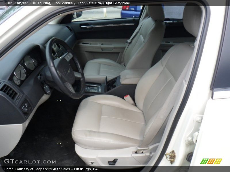 Cool Vanilla / Dark Slate Gray/Light Graystone 2005 Chrysler 300 Touring