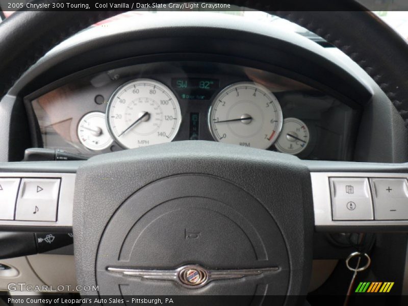 Cool Vanilla / Dark Slate Gray/Light Graystone 2005 Chrysler 300 Touring