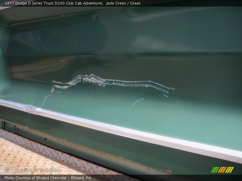 Jade Green / Green 1977 Dodge D Series Truck D100 Club Cab Adventurer