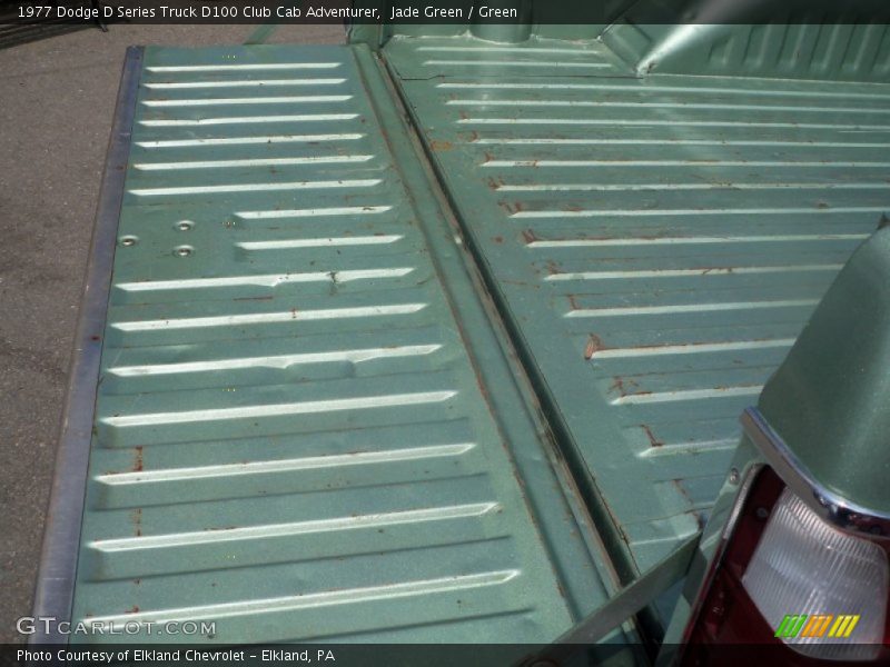 Jade Green / Green 1977 Dodge D Series Truck D100 Club Cab Adventurer