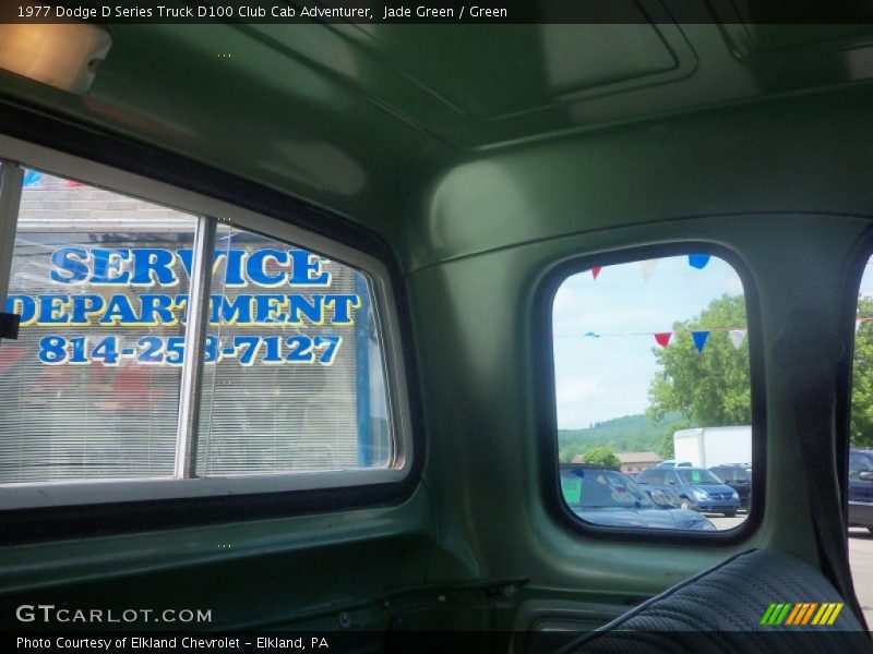 Jade Green / Green 1977 Dodge D Series Truck D100 Club Cab Adventurer