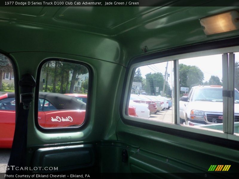 Jade Green / Green 1977 Dodge D Series Truck D100 Club Cab Adventurer