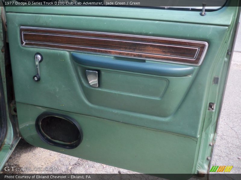 Door Panel of 1977 D Series Truck D100 Club Cab Adventurer