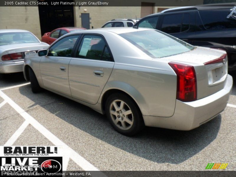 Light Platinum / Light Gray/Ebony 2005 Cadillac CTS Sedan