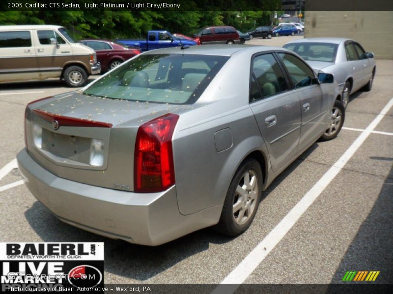Light Platinum / Light Gray/Ebony 2005 Cadillac CTS Sedan