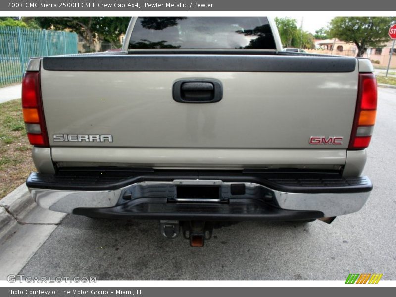 Pewter Metallic / Pewter 2003 GMC Sierra 2500HD SLT Crew Cab 4x4