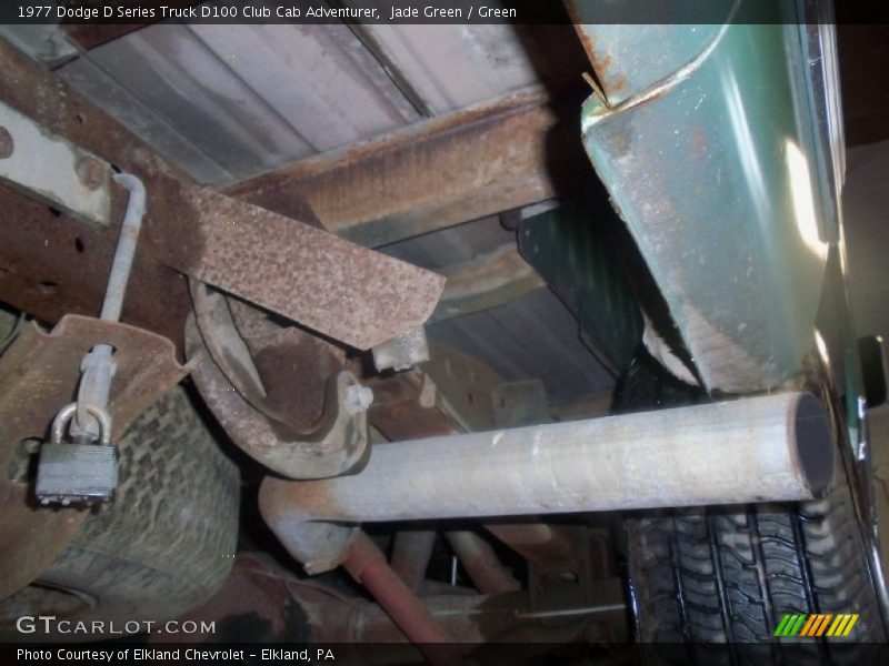 Jade Green / Green 1977 Dodge D Series Truck D100 Club Cab Adventurer