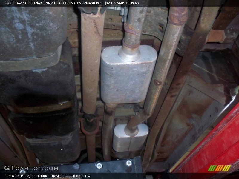 Jade Green / Green 1977 Dodge D Series Truck D100 Club Cab Adventurer