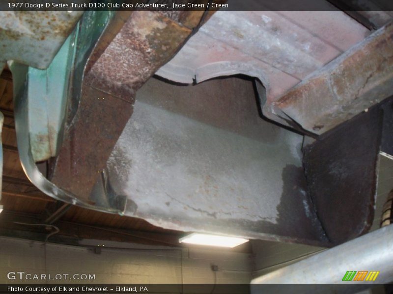 Jade Green / Green 1977 Dodge D Series Truck D100 Club Cab Adventurer