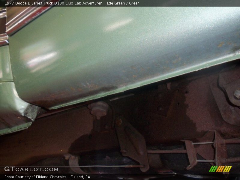 Jade Green / Green 1977 Dodge D Series Truck D100 Club Cab Adventurer