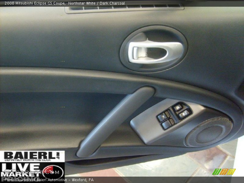 Northstar White / Dark Charcoal 2008 Mitsubishi Eclipse GS Coupe
