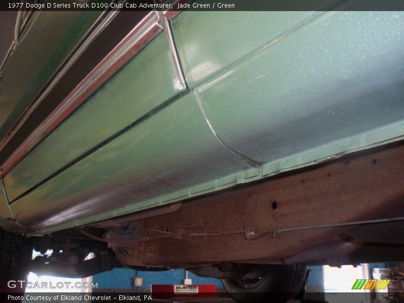 Jade Green / Green 1977 Dodge D Series Truck D100 Club Cab Adventurer