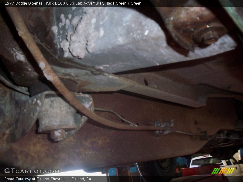 Jade Green / Green 1977 Dodge D Series Truck D100 Club Cab Adventurer