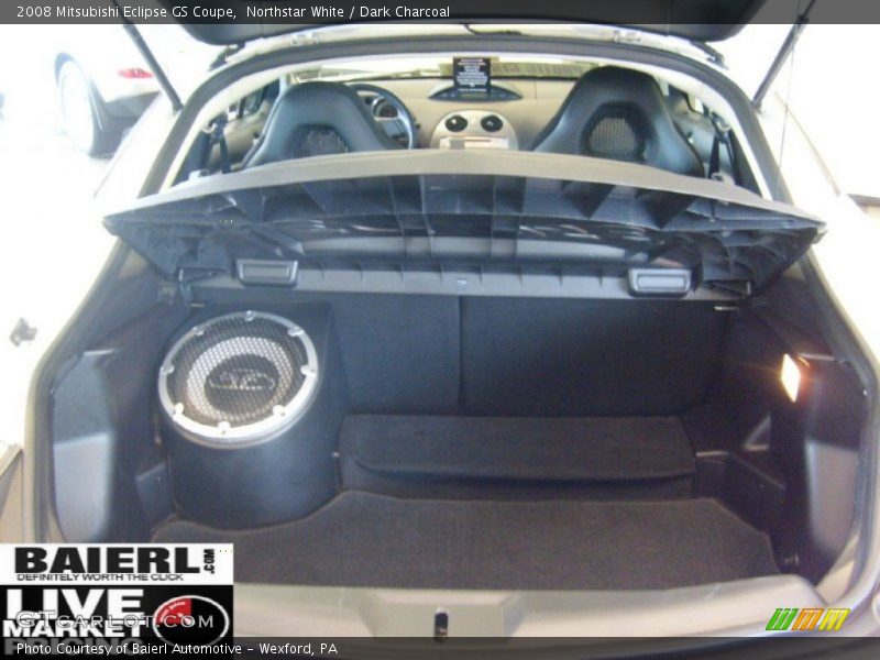 Northstar White / Dark Charcoal 2008 Mitsubishi Eclipse GS Coupe
