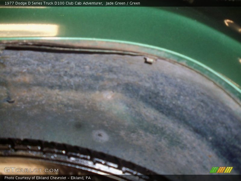 Jade Green / Green 1977 Dodge D Series Truck D100 Club Cab Adventurer